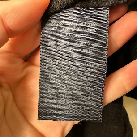 XL Tommy Hilfiger Black White Band Jacket Military Silver Button Statement Punk - Picture 8 of 9